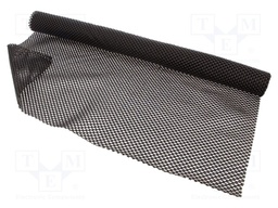 Bench mat; Width: 0.6m; L: 1.2m; Mat: PVC,foam; Colour: black