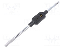 Tap wrench; steel; Grip capac: 7/16"-1",G 1/4"-G 3/4",M11-M27