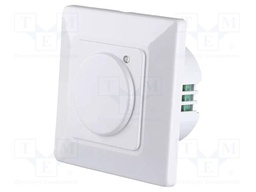 Sensor: movement; 220÷240VAC; IP20; 3÷6m; 300W; 180°; Colour: white