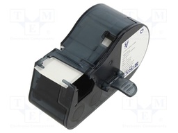 Tape; 25.4mm; 7.62m; white; Character colour: black; self-adhesive