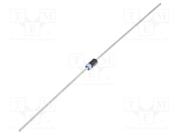 Diode: Zener; 0.5W; 16V; DO35; single diode; 100nA