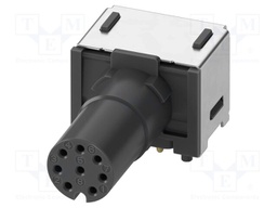 Connector: M12; contact insert; PIN: 8; 30V; angled; THR; A code; 2A