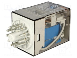 Relay: electromagnetic; 3PDT; Ucoil: 24VDC; 10A/250VAC; 10A/30VDC