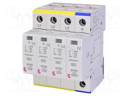 Surge arrester; Type 2; Poles: 3; 40kA; Uoper.max: 275VAC; -40÷70°C