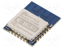 Module: WiFi; FTP,HTTP,IPv4,TCP,UDP; SMD; 18.6x15x0.8mm