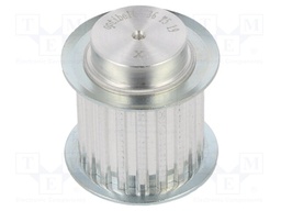 Belt pulley; T5; W: 25mm; whell width: 36mm; Ø: 29.4mm; aluminium