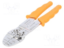 Tool: for crimping; insulated connectors,insulated terminals