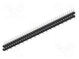 Connector: pin strips; pin header; male; PIN: 36; 2mm; SMT; 1x36