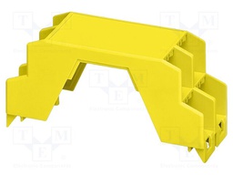 Upper housing; yellow; ME 35; X: 35.2mm; Y: 99mm; Z: 45.85mm