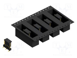 Connector: pin strips; pin header; male; PIN: 5; 2.54mm; SMT; 1x5