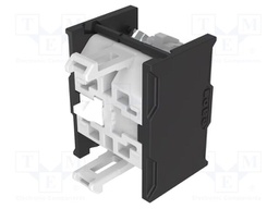 Contact block; 22mm; OptoHiT; front fixing; screw terminals; 10A