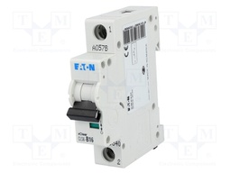 Circuit breaker; 230VAC; Inom: 16A; Poles: 1; DIN; Charact: B; 6kA