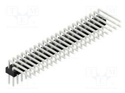 Connector: pin strips; pin header; male; PIN: 44; 2.54mm; THT; 2x22