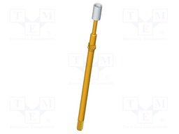 Test needle; Operational spring compression: 4mm; 5A; Ø: 2.3mm