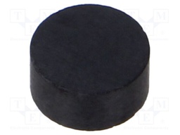 Magnet: permanent; hard ferrite; 1.7N; Ø: 8mm; H: 4mm