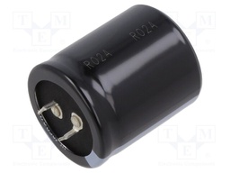 Capacitor: electrolytic; SNAP-IN; 470uF; 400VDC; Ø35x40mm; ±20%