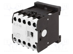Contactor: 3-pole; NO x3; Auxiliary contacts: NO; 24VDC; 8.8A; DIN