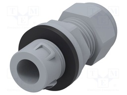 Cable gland; M20; IP68; Mat: polyamide; grey; Entrelec