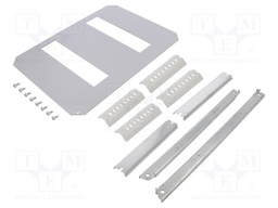 DIN rail frame set with covers; ARCA403015