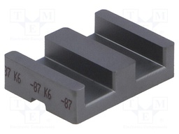 Core: ferrite; E; Mat: N87; 4500nH; 37g; 7187mm3; 97mm2