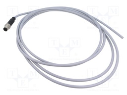 Connector: M12; plug; PIN: 5; male; A code-DeviceNet / CANopen; 3m