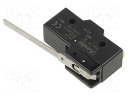 Microswitch SNAP ACTION; 3A/250VAC; with lever; SPDT; ON-(ON)
