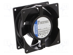 Fan: AC; axial; 230VAC; 92.5x92.5x38mm; 75m3/h; 37dBA; ball bearing