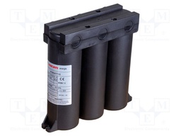Capacitor: polypropylene; three-phase; Q@50Hz: 15kVAR; 415VAC