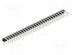 Connector: pin strips; pin header; male; PIN: 29; 2.54mm; THT; 1x29