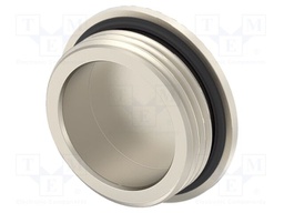 Stopper; brass; IP68; Entrelec; Gland: PG16; 10mm; Thread: PG