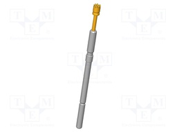 Test needle; Operational spring compression: 4mm; 20A; Ø: 2mm
