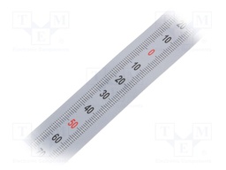 Ruler; figures vertically arranged,self-adhesive; W: 11mm