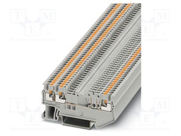Splice terminal: rail; PA; L: 30.5mm; terminals: 3; W: 3.5mm