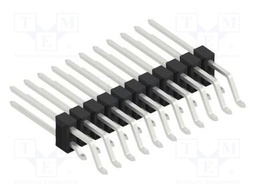 Connector: pin strips; pin header; male; PIN: 22; 2.54mm; SMT; 2x11