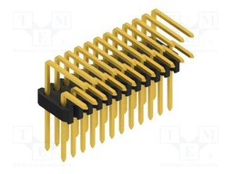 Connector: pin strips; pin header; male; PIN: 24; 1.27mm; THT; 2x12