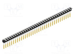 Connector: pin strips; pin header; male; PIN: 35; 2.54mm; THT; 1x35