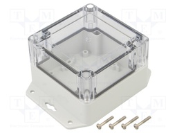 Enclosure: multipurpose; X: 90mm; Y: 90mm; Z: 60mm; ZP; ABS; IP67