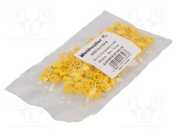 Markers for cables and wires; 4÷10mm; PVC; -30÷80°C; leaded