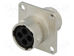 Connector: circular; Series: RT360; socket; female; PIN: 4; IP67