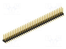 Connector: pin strips; pin header; male; PIN: 70; 2mm; SMT; 2x35