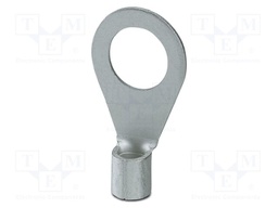 Non-insulated; Body: silver; Tip: ring