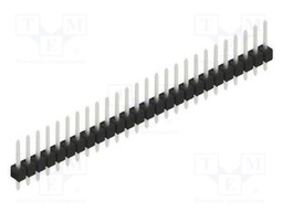 Connector: pin strips; pin header; male; PIN: 26; 2.54mm; THT; 1x26