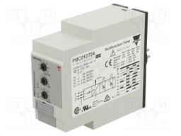 Programmable time switch; 0,1s÷100h; DPDT; 250VAC/8A,24VDC/5A