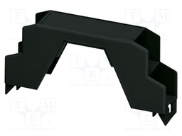 Upper housing; black; ME 22,5; X: 22.6mm; Y: 99mm; Z: 45.85mm