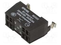 Contact block; Contacts: NC + NO