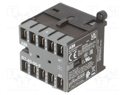 Contactor: 4-pole; NO x4; 24VAC; 7A