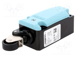 Limit switch; lever R 20mm, plastic roller Ø22mm; NO + NC; 10A