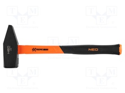 Hammer; fitter type; 2kg; fiberglass