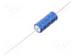 Capacitor: electrolytic; THT; 10uF; 450VDC; Ø12.5x30mm; 10000h