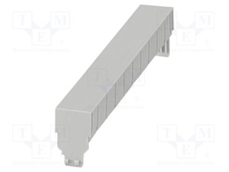 Cover; grey; UL94V-0; ME-IO 18,8; PA; X: 18.9mm; Y: 109.8mm; Z: 26mm